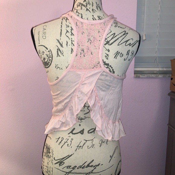 HOLLISTER BABY PINK CROP - Picture 4 of 4